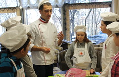 В Харькове детей учат всем премудростям кулинарии